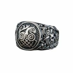 Bague Cheval Sleipnir En Argent