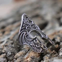 Bague Soldat Viking 10 Bague Soldat Viking -vêtements Soldes Magasin bague soldat casque viking