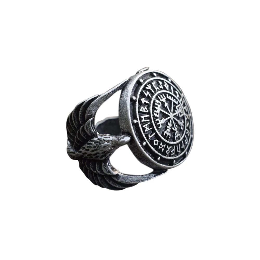 Bague Corbeaux D'Odin 3 Bague Corbeaux D'Odin