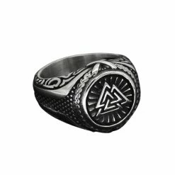 Bague Symbole Valknut