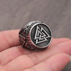 Bague Valknut -vêtements Soldes Magasin bague symbole valknut viking 4052f88c 862a 4ea4 9149 c2085a3933d1