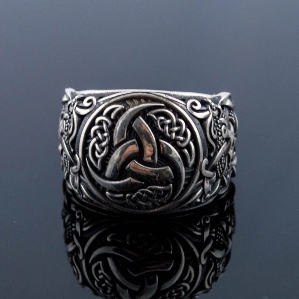 Bague Cornes D'Odin En Argent 7 Bague Cornes D'Odin En Argent – Image 5