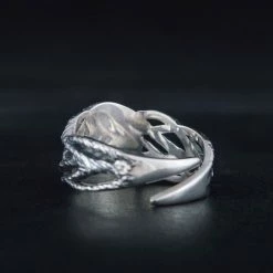 Bague Symbole Valknut En Argent 11 Bague Symbole Valknut En Argent -vêtements Soldes Magasin bague valknut argent branches