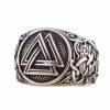 Bague Valknut En Bronze Style De Mammen 1 Bague Valknut En Bronze Style De Mammen -vêtements Soldes Magasin bague valknut en bronze