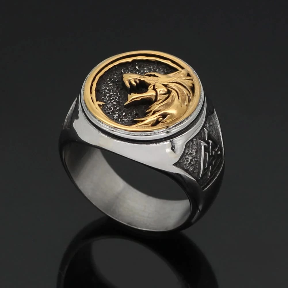 Bague Loup Viking En Acier 5 Bague Loup Viking En Acier – Image 3