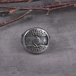 Bague Arbre-Monde 9 Bague Arbre-Monde -vêtements Soldes Magasin bague viking arbre monde