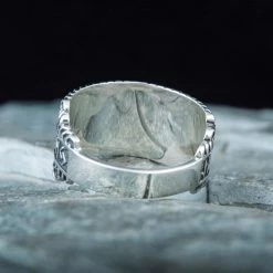 Bague Armure Viking D'Argent 13 Bague Armure Viking D'Argent -vêtements Soldes Magasin bague viking armure