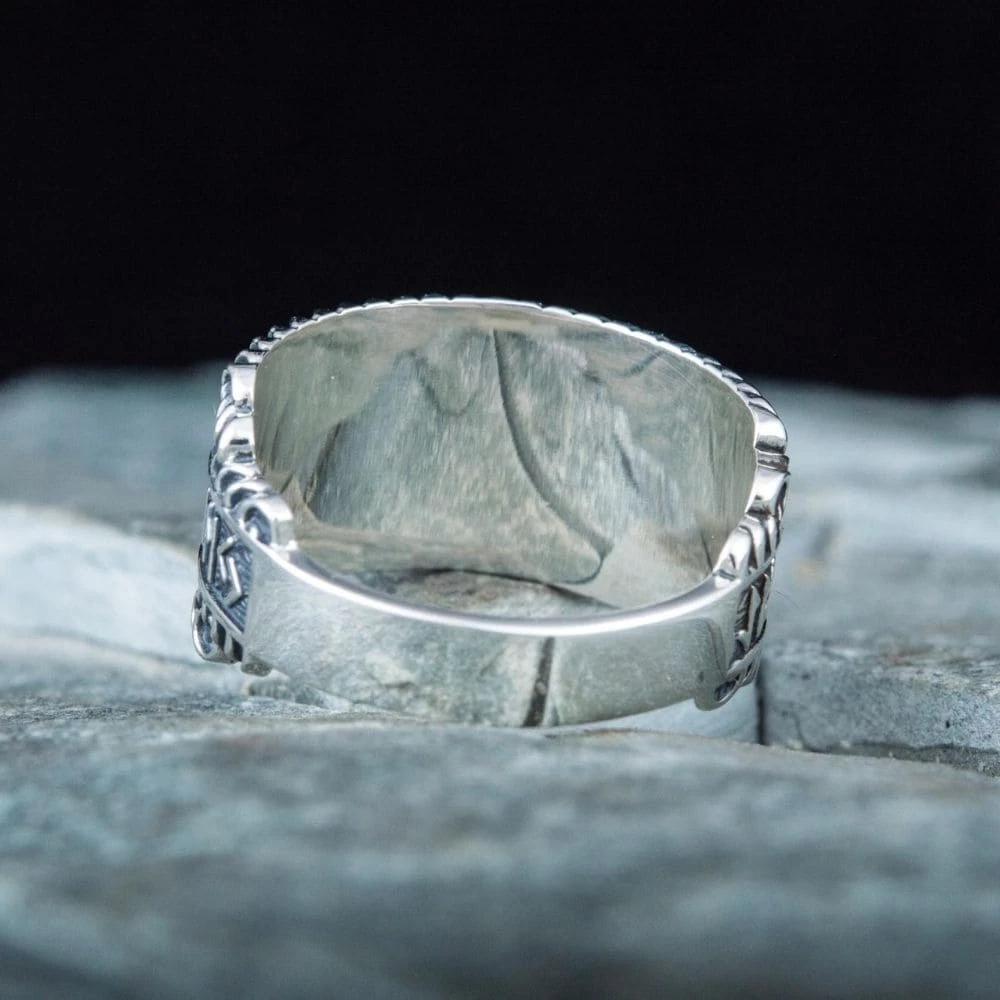 Bague Armure Viking D'Argent 8 Bague Armure Viking D'Argent – Image 6