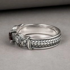 Bague Fenrir Dévorant Le Soleil 11 Bague Fenrir Dévorant Le Soleil -vêtements Soldes Magasin bague viking en argent sterling fenrir loup