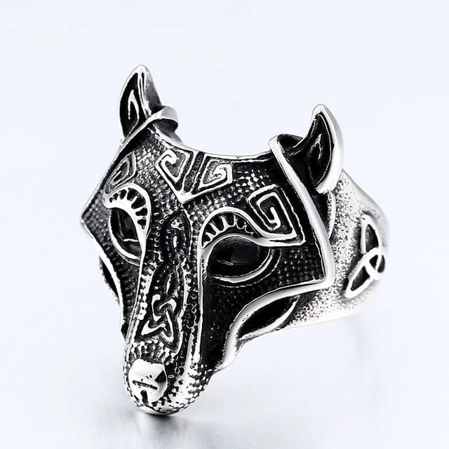 Bague Tête De Loup Fenrir 4 Bague Tête De Loup Fenrir – Image 2