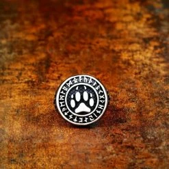Bague Patte De Loup Runique 10 Bague Patte De Loup Runique -vêtements Soldes Magasin bague viking loup runes