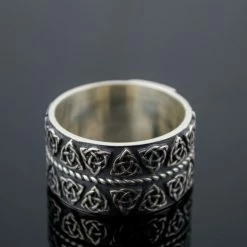 Bague Noeud Celtique En Argent 13 Bague Noeud Celtique En Argent -vêtements Soldes Magasin bague viking noeud celtique en argent