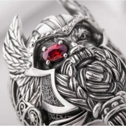 Bague Du Dieu Odin En Argent 10 Bague Du Dieu Odin En Argent -vêtements Soldes Magasin bague viking odin