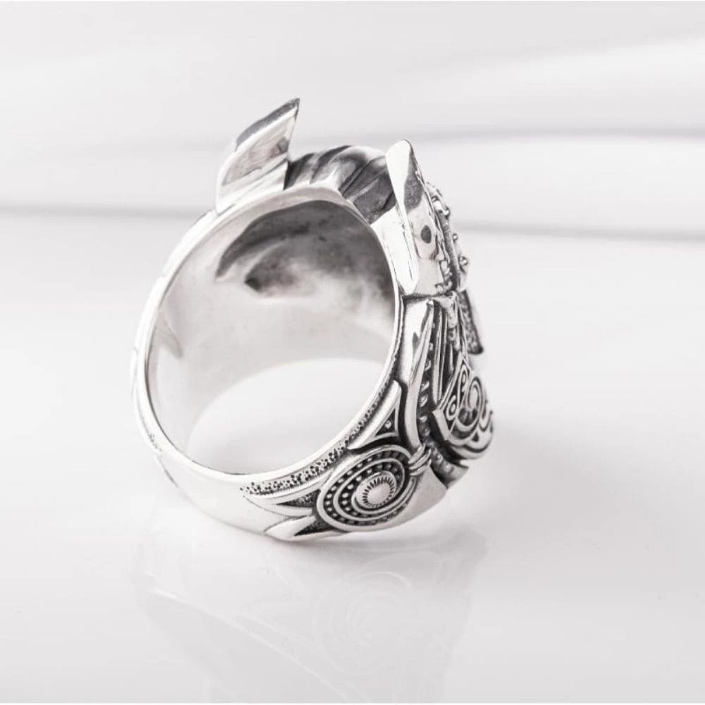 Bague Du Dieu Odin En Argent 6 Bague Du Dieu Odin En Argent – Image 4