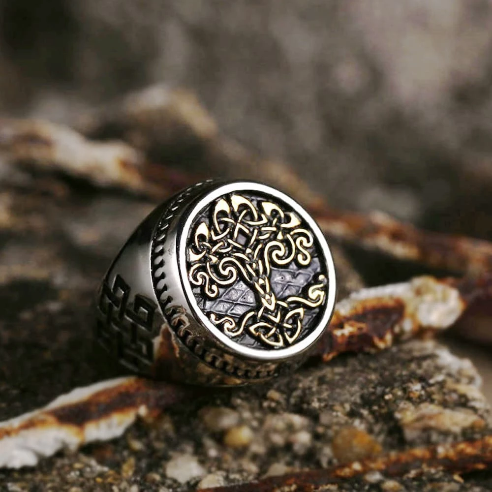 Bague Viking Yggdrasil 8 Bague Viking Yggdrasil – Image 6