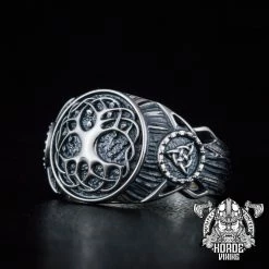 Bague Yggdrasil En Argent 15 Bague Yggdrasil En Argent -vêtements Soldes Magasin bague yggdrasil en argent