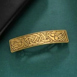 Barrette à Cheveux Corbeaux Nordiques 7 Barrette à Cheveux Corbeaux Nordiques -vêtements Soldes Magasin barrette corbeaux nordiques dore