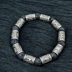 Bracelet Perles Vikings 10 Bracelet Perles Vikings -vêtements Soldes Magasin bracelet de runes viking