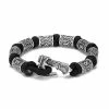 Bracelet Hache Viking Et Perles Runiques 1 Bracelet Hache Viking Et Perles Runiques -vêtements Soldes Magasin bracelet hache viking et perles runiques