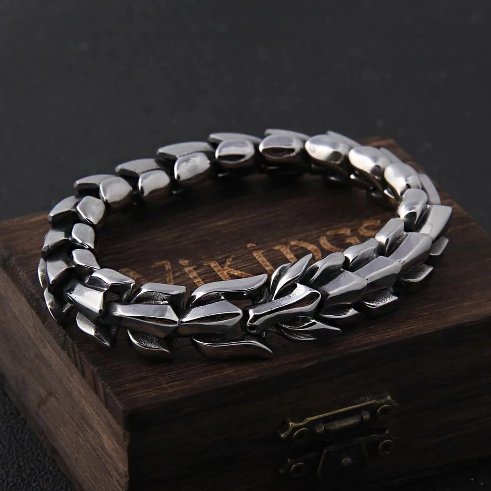 Bracelet Viking Ouroboros 5 Bracelet Viking Ouroboros – Image 3