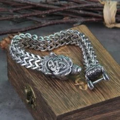Bracelet Ours Berserker 10 Bracelet Ours Berserker -vêtements Soldes Magasin bracelet ours viking en acier