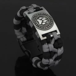 Bracelet Paracorde Patte De Loup Nordique -vêtements Soldes Magasin bracelet paracorde patte de loup nordique