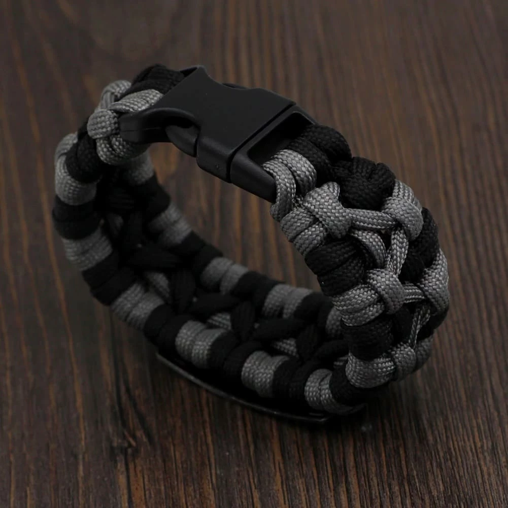 Bracelet Paracorde Corbeau Viking 6 Bracelet Paracorde Corbeau Viking – Image 4