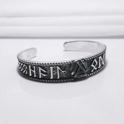 Bracelet Runes Viking En Argent 7 Bracelet Runes Viking En Argent -vêtements Soldes Magasin bracelet runes vikings en argent