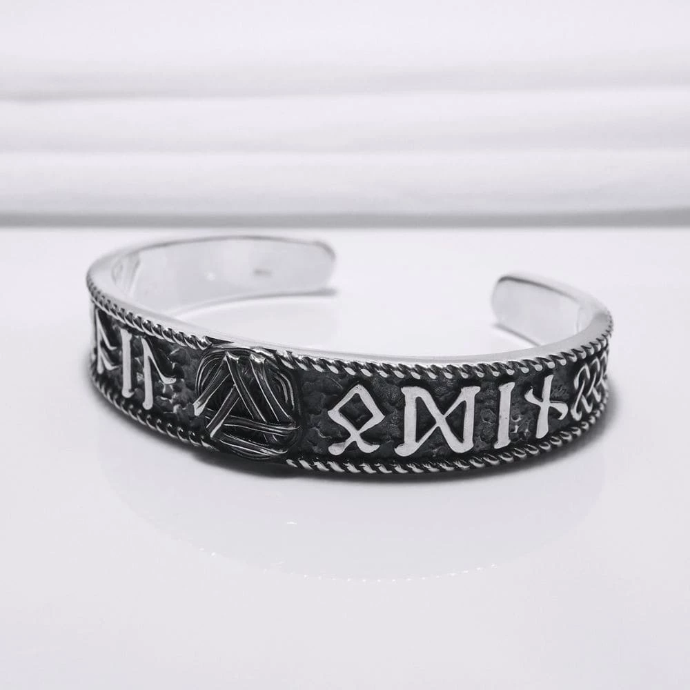 Bracelet Runes Viking En Argent 5 Bracelet Runes Viking En Argent – Image 3