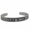 Bracelet Torque Symbole Valknut En Acier 1 Bracelet Torque Symbole Valknut En Acier -vêtements Soldes Magasin bracelet torque symbole valknut
