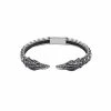 Bracelet Torque Têtes De Corbeaux Vikings En Argent 2 Bracelet Torque Têtes De Corbeaux Vikings En Argent -vêtements Soldes Magasin bracelet torque tetes de corbeaux vikigns argent
