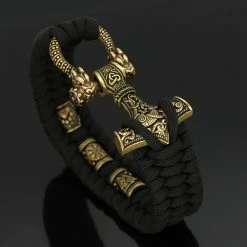 Bracelet Mjolnir 10 Bracelet Mjolnir -vêtements Soldes Magasin bracelet viking mjolnir