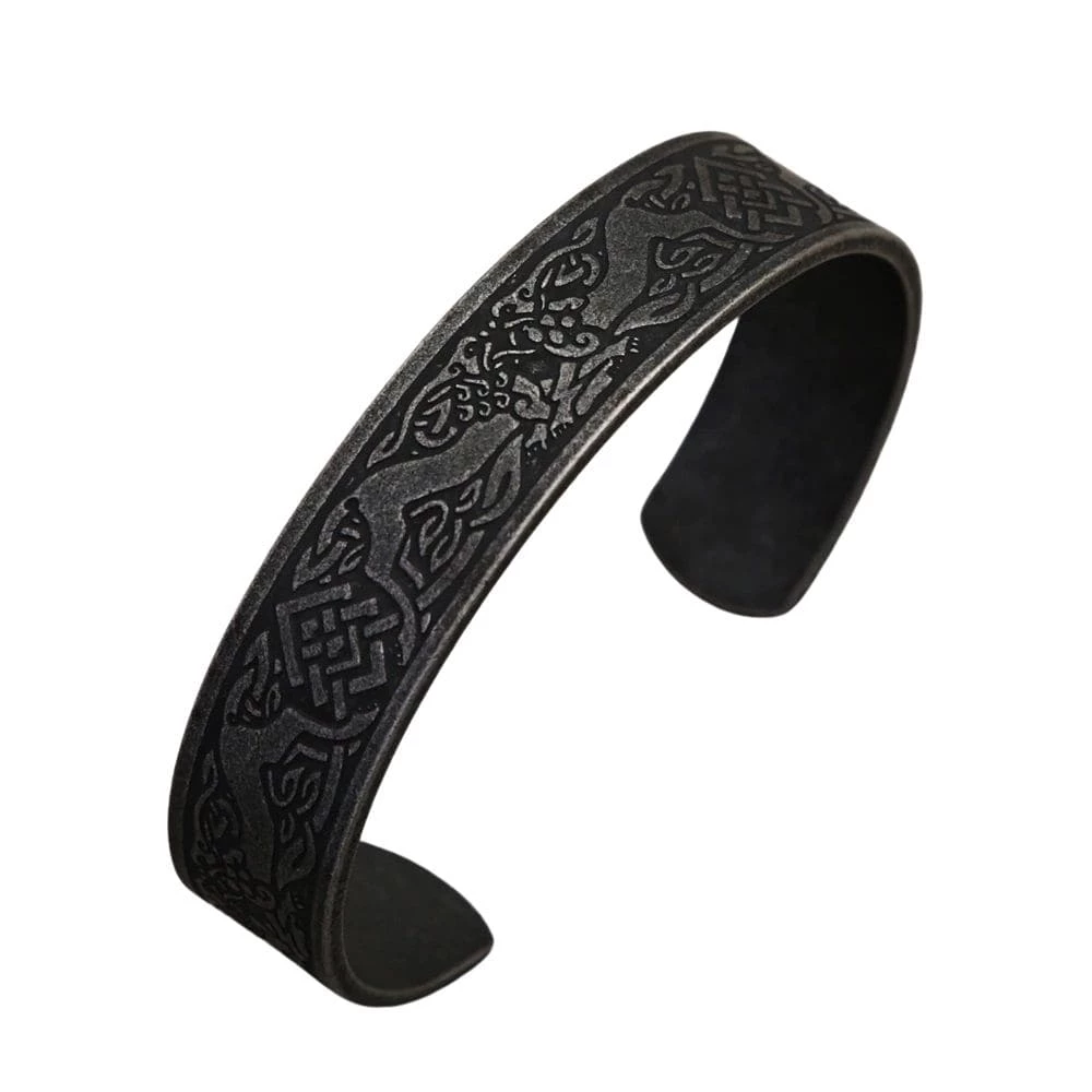 Bracelet Viking Noir 3 Bracelet Viking Noir