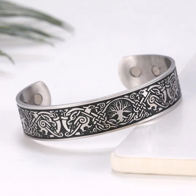 Bracelet Viking Arbre-Monde 4 Bracelet Viking Arbre-Monde – Image 2