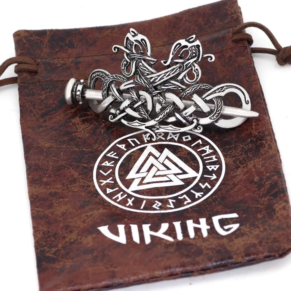 Broche Dragon Viking Entrelacés 7 Broche Dragon Viking Entrelacés – Image 5