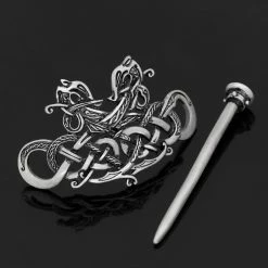 Broche Dragon Viking Entrelacés 10 Broche Dragon Viking Entrelacés -vêtements Soldes Magasin broche dragon viking