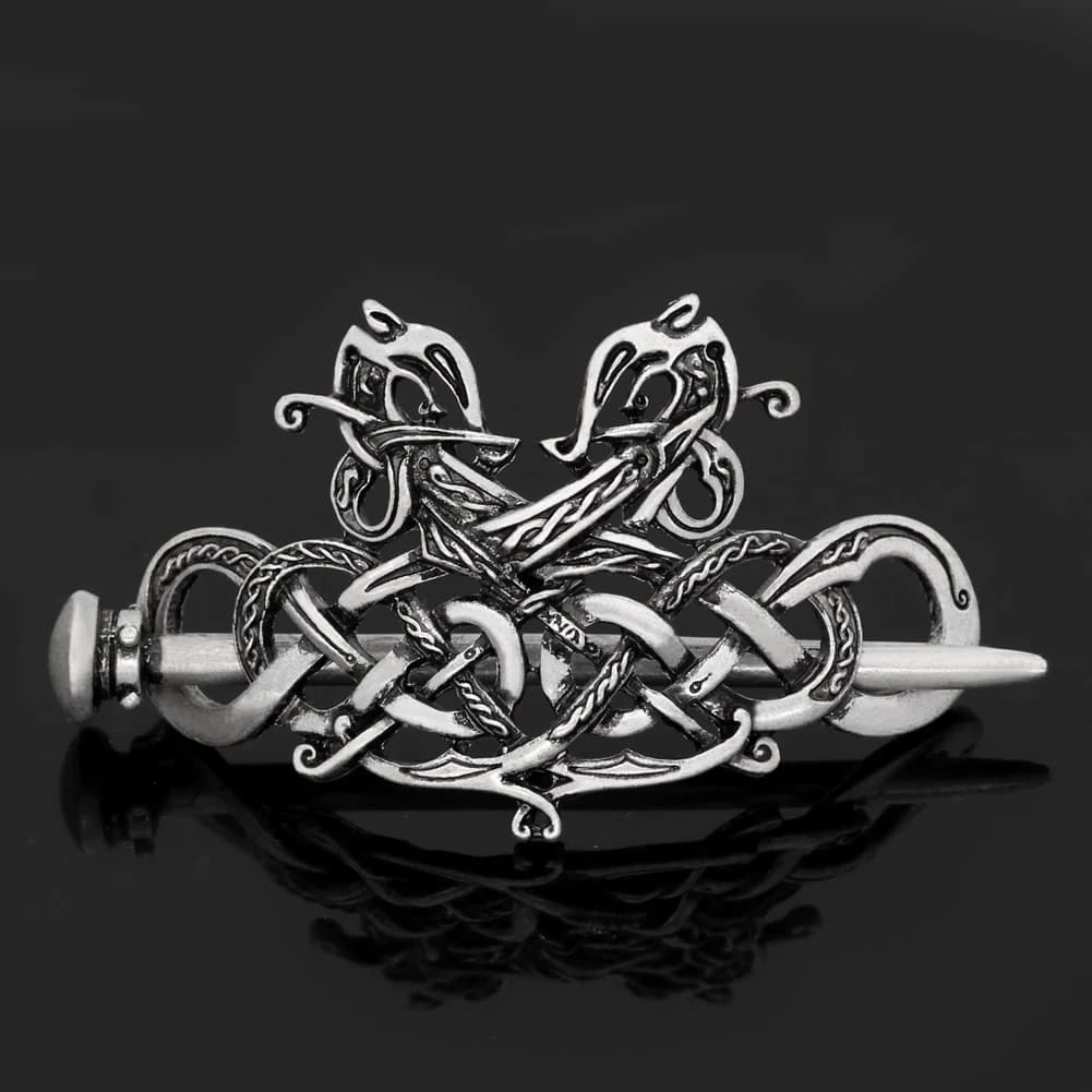 Broche Dragon Viking Entrelacés 5 Broche Dragon Viking Entrelacés – Image 3