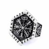 Chevalière Talisman Vegvisir 1 Chevalière Talisman Vegvisir -vêtements Soldes Magasin chevaliere homme viking vegvisir