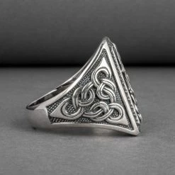 Chevalière Loup Fenrir En Argent 10 Chevalière Loup Fenrir En Argent -vêtements Soldes Magasin chevaliere loup argent