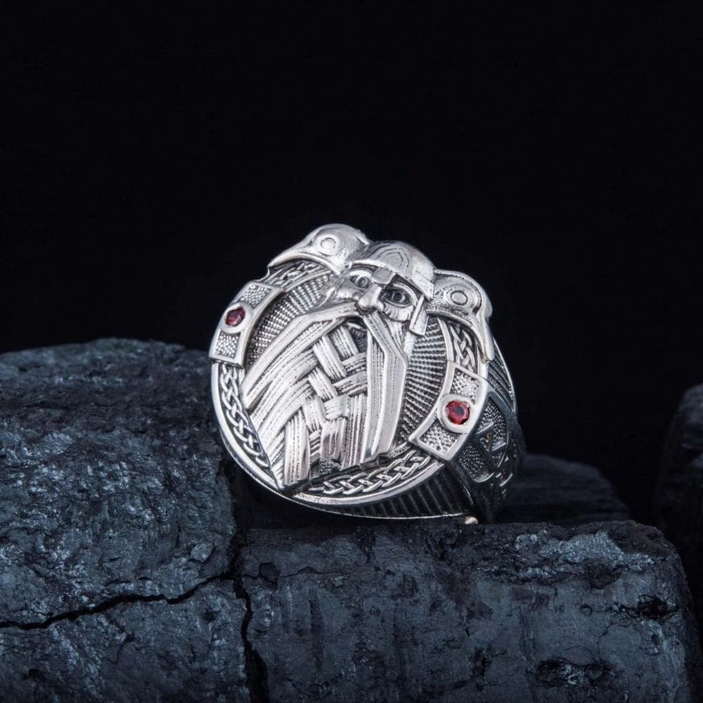 Chevalière D'Odin En Argent 6 Chevalière D'Odin En Argent – Image 4