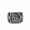 Chevalière D'acier Décorée Du Symbole Valknut 1 Chevalière D'acier Décorée Du Symbole Valknut -vêtements Soldes Magasin chevaliere viking en acier decoree du symbole valknut 7b31853b 32b6 43c4 a52b d6949b43b326