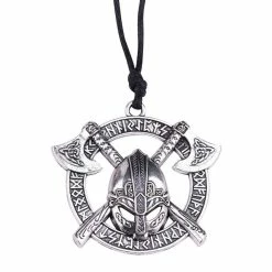 Collier Casque Viking