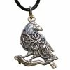 Collier Corbeau D'Odin En Argent 2 Collier Corbeau D'Odin En Argent -vêtements Soldes Magasin collier corbeau