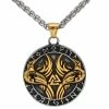 Pendentif Corbeaux Hugin Et Munin 2 Pendentif Corbeaux Hugin Et Munin -vêtements Soldes Magasin collier corbeau hugin et munin