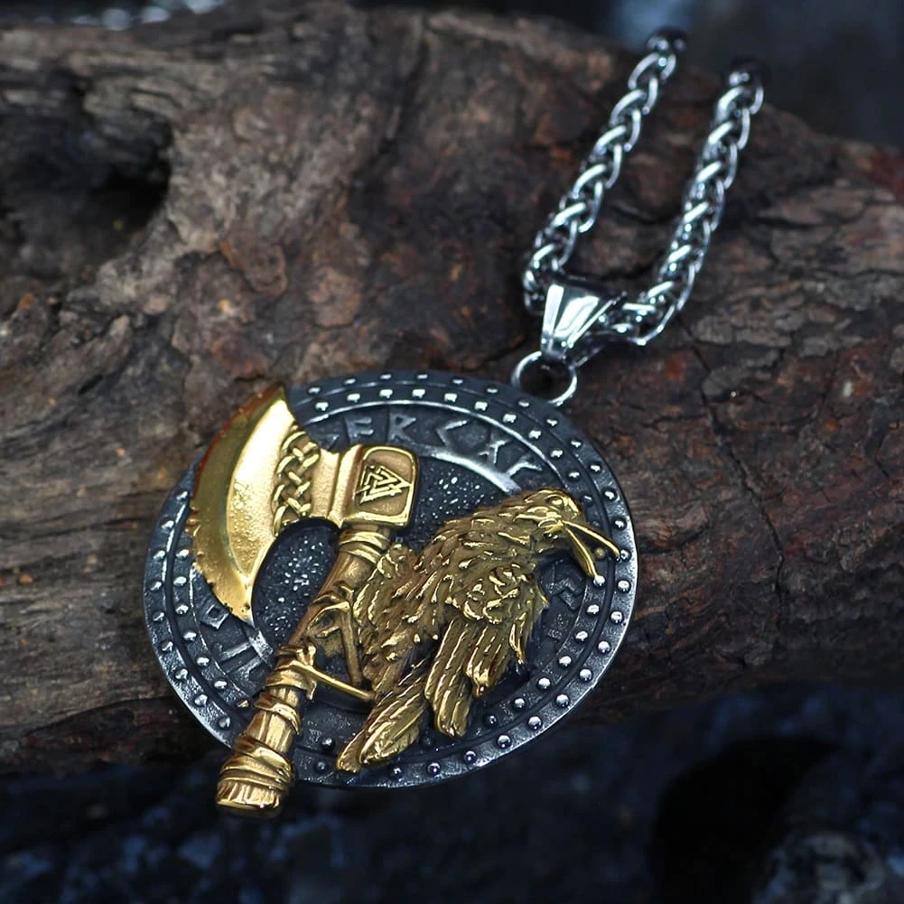 Pendentif Corbeau Viking De Ragnarök 4 Pendentif Corbeau Viking De Ragnarök – Image 2