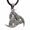 Cornes D'Odin En Argent 1 Cornes D'Odin En Argent -vêtements Soldes Magasin collier corne odin