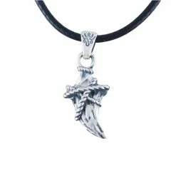 Collier Dent De Loup D'Argent
