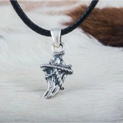 Collier Dent De Loup D'Argent 7 Collier Dent De Loup D'Argent -vêtements Soldes Magasin collier dent de loup canine argent