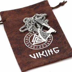 Pendentif Hache Viking 9 Pendentif Hache Viking -vêtements Soldes Magasin collier en forme de hache