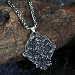 Pendentif Des Einherjar 10 Pendentif Des Einherjar -vêtements Soldes Magasin collier guerrier einherjar 2